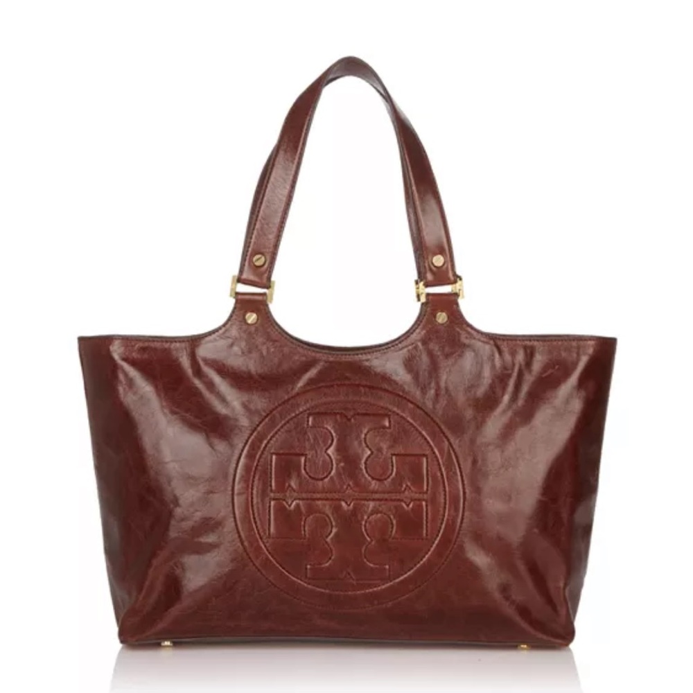 Tory Burch Burch Bombe Leather Tote